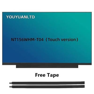 NT156WHM-T04 V8.0 Fit NT156WHM T04 LCD Screen Replacement HD 1366x768 40Pin OnCell Touch LED Display (Only for NT156WHM-T04, Not for Others)