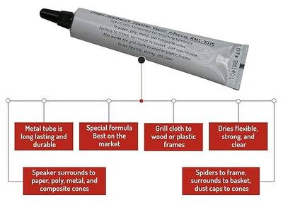 Speaker Grill Cloth Repair Adhesive, MI-3035