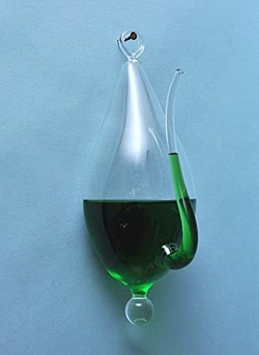 Stanley London Hand Blown Weather Glass Barometer (Barometer Only)