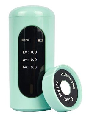 Pro Digital Pocket Colorimeter, Magnetic Design of Calibration Cover, Easy to Use Paint Plastic Color Difference Detection Tool