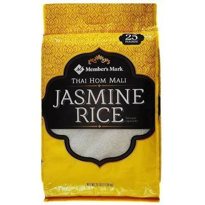 Member S Mark Thai Jasmine Rice (25 Lb.) Wholesale, Cheap, Discount, Bulk (1 - Pack)