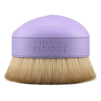 Isle of Paradise Shape and Glow Self Tan Blending Brush, Palm Sized Streak Free Applicator for Face and Body, Self Tanner Brush With Soft Vegan Bristles, 1 Count