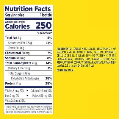 Milk & Co. Nestle Nesquick Flavored Lowfat Milk 14 Ounce Bottles 12 Pack (Vanilla)
