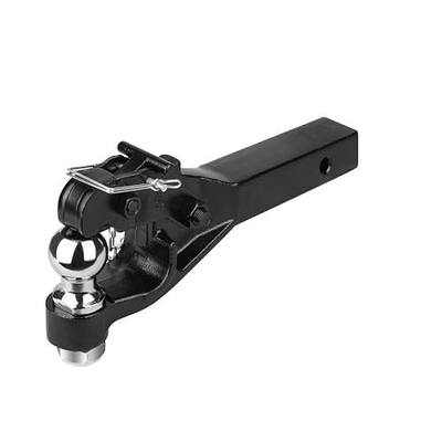 10-Ton Pintle Hook Trailer Hitches Receiver Hook Combination 2-5/16” Hitch Ball, 20000 lbs, 15-1/2” Length