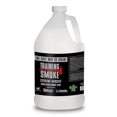 Training Smoke Fluid for Smoke Generators - Optimized for Firebase Machines (1 Gallon Extreme Density)