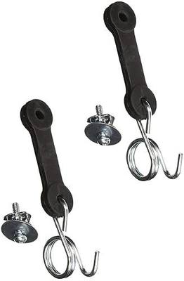 2 Pcs Chute with Hook Bagger Latch Straps 160793 | Fits Husqvarna, Poulan, Roper, Sears, Craftsman, Weed Eater&AYP, hook design straps, for grass discharge chute maintenance