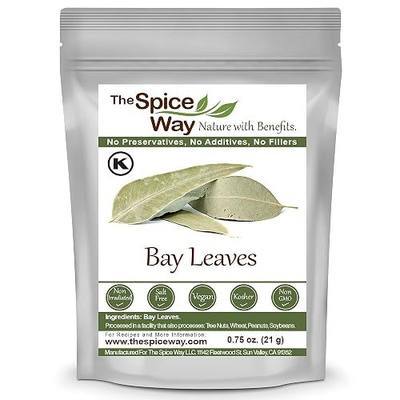 The Spice Way Bay Leaves 0.75 oz Whole Bay Leaf Great for Soups and Stews