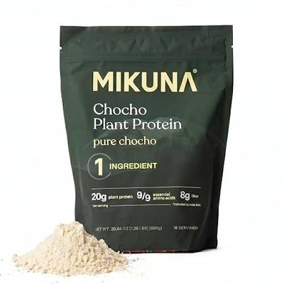 Mikuna Pure Chocho Plant Protein Powder, Unflavored - 1 Ingredient, 20g Protein - Third-Party Tested, Vegan, Lectin Free - 15 Servings