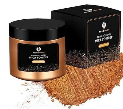 Metallic Copper Mica Powder for Epoxy Resin 56g / 2oz. Jar – TECHAROOZ 2 Tone Resin Dye Color Pigment Powder for Lip Gloss, Nails, Colorant for Bath Bombs & Soap Making