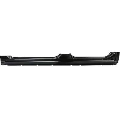 KUAFU Rocker Panel Compatible With 1999-2007 Chevy Silverado GMC Sierra 4 Door Crew Cab Steel Panel(Left Driver Side)