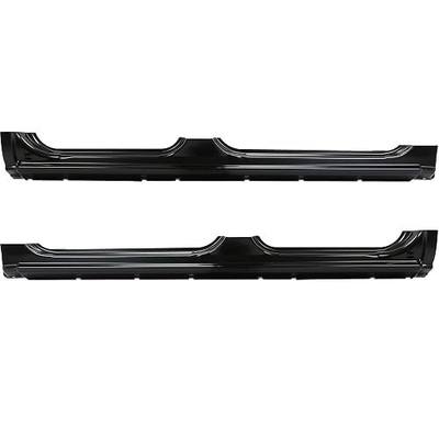 Rocker Panels Compatible With 1999-2006 Chevy Silverado GMC Sierra 2007 Chevy Silverado GMC Sierra Classic 4 Door Crew Cab Steel Panels(Driver & Passage Side)-2 Packages