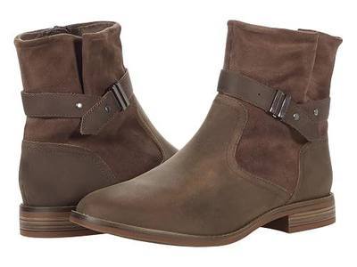 Clarks Collection Women's Camzin Strap Mid Calf Boot