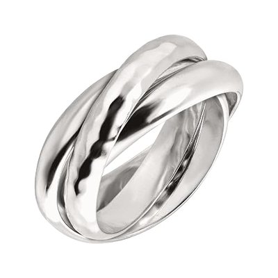 Silpada 'Showtime' Crisscross Ring in Sterling Silver