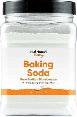 Nutricost Pantry Baking Soda (2 LBS) - For Baking, Cleaning & Deodorizing