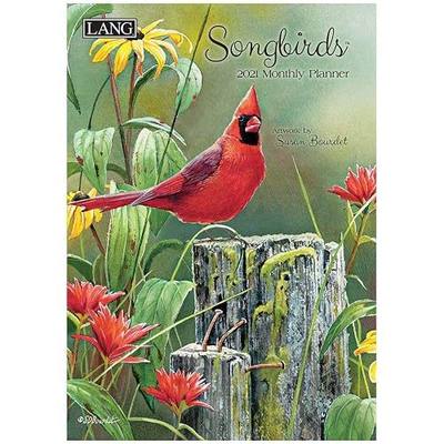 Lang Songbirds 2021 Monthly Planner (21991012120)
