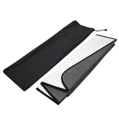 Front Car Windshield Sun Shade Compatible with 19-21 Mercedes A200 A220 A250 A35 | Custom Fit Visor Accordion Fold Style Sun Protector | Silver & Grey 1-pc Set | SS-463