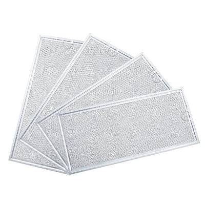 Microwave Filter Replacement for GE WB06X10596, Samsung, Whirlpool, Grease Filter 13 3/8" x 5 7/8", 4 Pack
