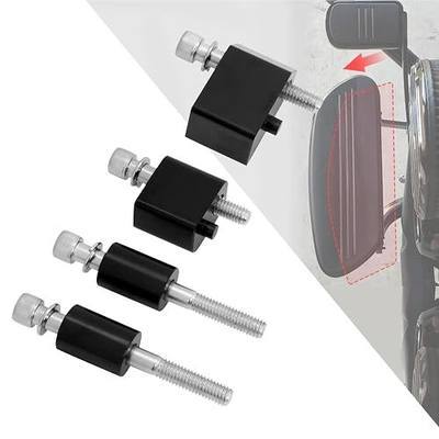 1-1/4'' Driver Floorboard Extension Kit Fit for Harley Touring Electra Glides Road Glides Road Kings Street Glides 2009-2024 Trikes 2009-2013 (Black)