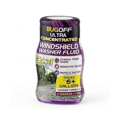 BUGOFF Windshield Washer Fluid Ultra-Concentrated