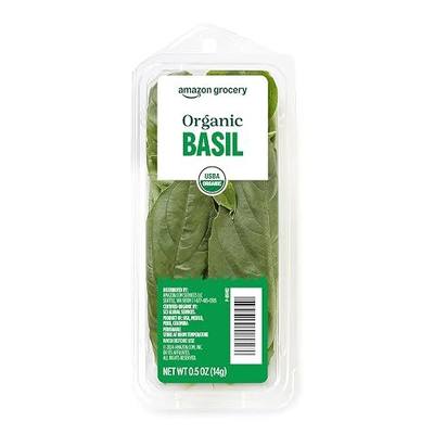 Amazon Grocery, Organic Basil, 0.5 Oz