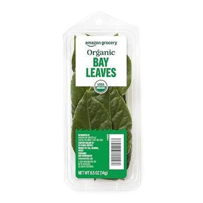 Amazon Grocery, Organic Bay Leaves, 0.5 Oz