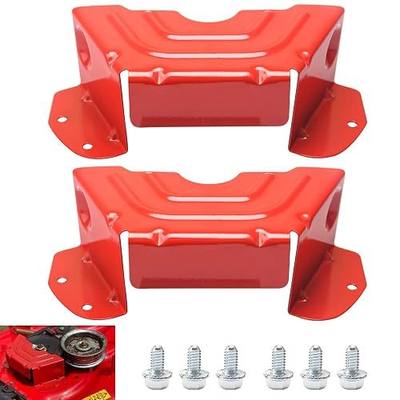 SnowBear 2-Pack Red Deck Belt Cover 42/46" 783-06424A-0638 Compatible with MTD, Troy Bilt, Cub Cadet, Columbia, Craftsman Lawn Mower Machines 783-06424A 13AJ771S004 (2010) 13AM77LS058