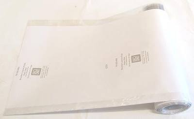 5 Yard 10" Brodart Just-a-Fold Book Jacket Covers - 2 MIL Polyester Mylar, Super Clear