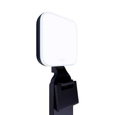 Logitech for Creators Litra Glow Premium LED Streaming Light - Graphite | Computer lighting for video conferencing, Zoom meetings, adjustable mount, desktop app control for PC/Mac
