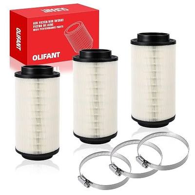 3Pcs Air Filter For Polaris Sportsman 500 570 850 335 400 450 550 600 700 800 1000 XP/Scrambler 500 850 1000 XP Magnum Trail Blazer Boss Diesel Air intake 7080595 7082101