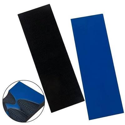 2 pcs G10 Knife Handle Scales Slabs Custom DIY Tool Material for Knives Making Blanks Blades, Blue/Black, KHM-G10-8