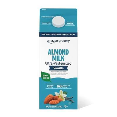 Amazon Grocery, Vanilla Almond Milk, Half Gallon, 64 Fl Oz