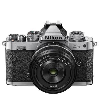 Nikon Z fc with Special Edition Prime Lens | Retro-inspired compact mirrorless stills/video camera with matching 28mm f/2.8 prime lens | Nikon USA Model