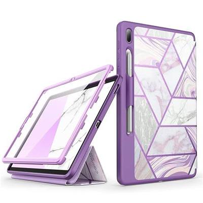 i-Blason Cosmo Case for Samsung Galaxy Tab S7 FE 12.4" 2021 Release Case, Full-Body Trifold with Built-in Screen Protector Protective Smart Cover with Auto Sleep/Wake & Pencil Holder (Ameth)