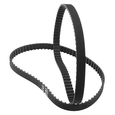 2Pcs 150XL037 Timing Belt, 75T 10mm Cog Drive Belt | Neoprene Body Nylon Tooth, Glass Fiber Core, Dust Oil Resistant, Low-Noise No-Slip, for Machine Tool HVAC Sewing