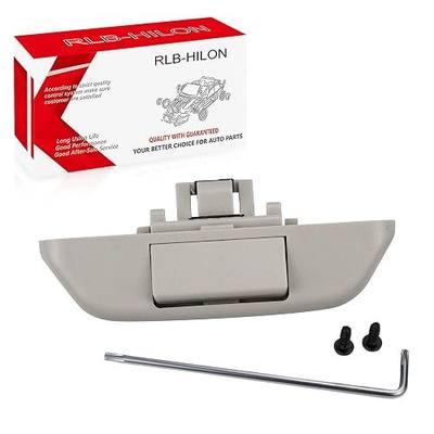 RLB-HILON Rear Sunroof Shade Handle Light Gray for 4L0898924B | Compatible with Audi Q7 2007 2008 2009 2010 2011 2012 2013 2014 2015 Year