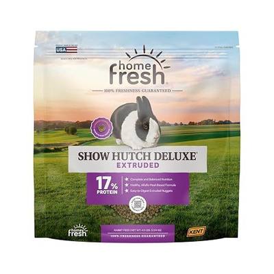 Blue Seal Fresh Show Hutch Deluxe 17 Rabbit Food - Resealable Packaging to Hold in Freshness, Promotes a Healthy Digestive System and Proper Intake - 4.5 LB Bag