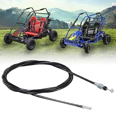 Chikia 84" inch Throttle Cable For KT196 200GK 196cc Go Kart Throttle Line