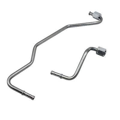 2pcs Transmission Cooler Lines on Radiator for 1999 2000 2001 2002 2003 Jeep Grand Cherokee 4.0L 52079432AC 52079753AB