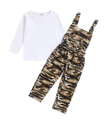 Kid Girls Fall Clothes Outfits Little Girl Pants Overall Jumpsuits Teen Girl Set