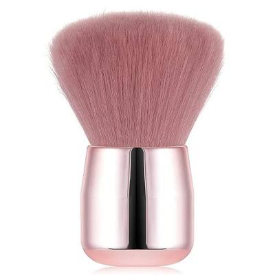 Vaincre Soft Nail Art Dust Powder Remover Brush for Acrylic & Makeup, Pink | Soft Cleaner Bristles, No Skin Irritation, Multi-Use for Nail Art & Cosmetic Cleaning