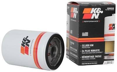 K&N Oil Filter: 20,000 Mile Engine Protection with Wrench Off Nut, HP-2012 | Compatible with 2011-2026 GMC/Cadillac/Chervolet/Buick (See Product Description for Select Models)