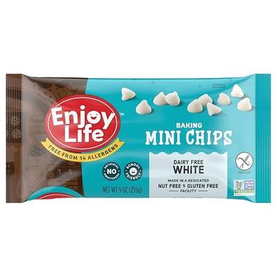 Enjoy Life Baking White Chocolate Mini Chips, 9oz Bag