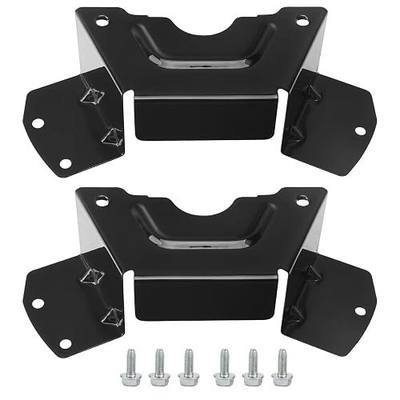 783-08510A-0637 783-08510A Black Deck Belt Cover - by Huthbrother, Compatible with MTD 34/42 CRZT, for Troy Bilt Cub Cadet Craftsman & More, Fits Model XT1-LT42, XT1-LT42 C, XT2-LX42, 2 Pack