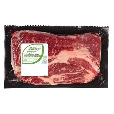 Just Bare, Angus Beef Chuck Center Roast, USDA Choice, No Antibiotics Ever