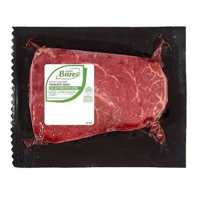 Just Bare, Angus Beef Tenderloin Steak, USDA Choice, No Antibiotics Ever