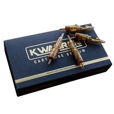 Kwadron Tattoo Needle Cartridge, Box of 20, Tight Liners Long Taper - 3 Tight Liner Long Taper - 30/3RLLT