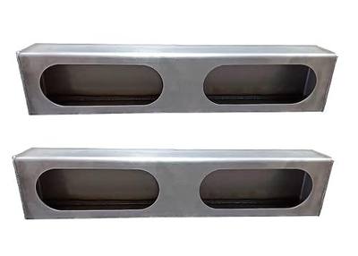 Light Box, Double 6" Oval, SET of (2), Steel, for Truck or Trailer, 1044