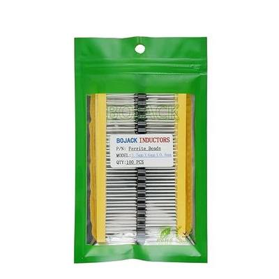 BOJACK 3.5mm x 6mm x 0.8mm Axial Lead Ferrite Beads Inductors (Pack of 100)