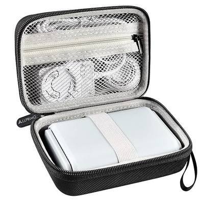 Travel Router Case for GL.iNet GL SFT1200/ MT3000/ AXT1800, Black | Shock-Resistant Hard EVA Shell, Zippered Mesh Pocket for Adapter and Cables, for Home/ Hotel/ Business/ RV/ Plane, Case Only