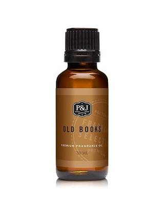P&J Trading Fragrance | Old Books Oil 30ml - Candle Scents for Candle Making, Freshie, Soap Making Supplies, Diffuser Oil Scents